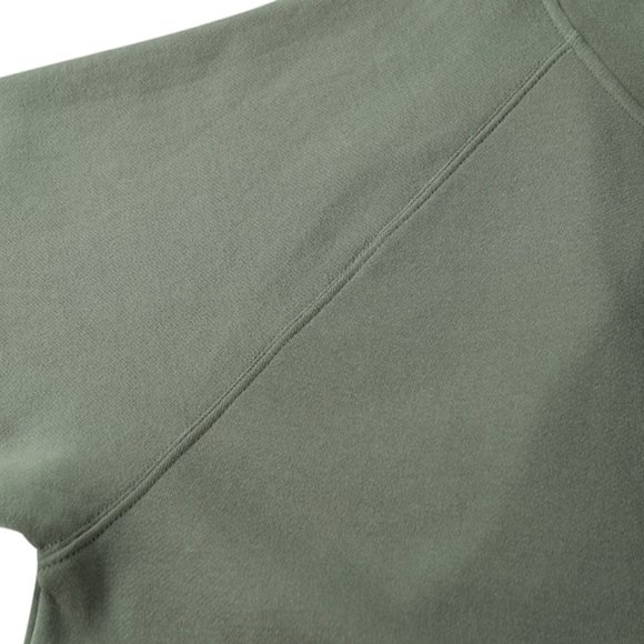 Fear Of God Essentials Fleece Zip Green Hoodie - Picture 5 of 14